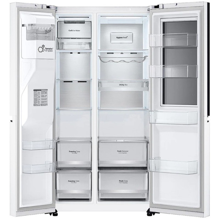 یخچال فریزر ساید بای ساید الجی GR-X267CQES اینورتر 617 لیتر