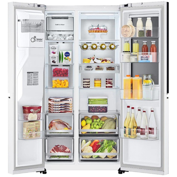 یخچال فریزر ساید بای ساید الجی GR-X267CQES اینورتر 617 لیتر