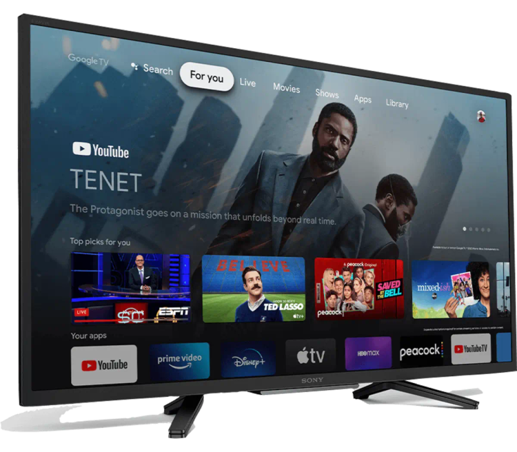 تلویزیون سونی مدل W830K سایز ۳۲ اینچ HD Google TV