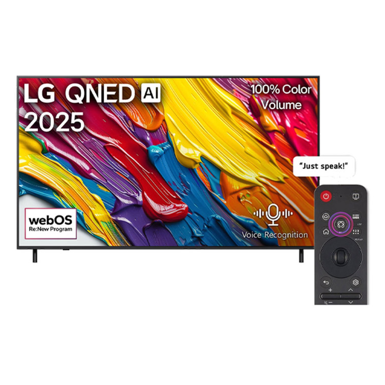 تلویزیون الجی مدل QNED82A سایز 65 اینچ 4K HDR Google TV