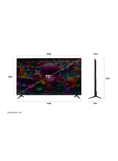 تلویزیون ال جی مدل 55UA85006LA سایز 55 اینچ 4K مدل 2025