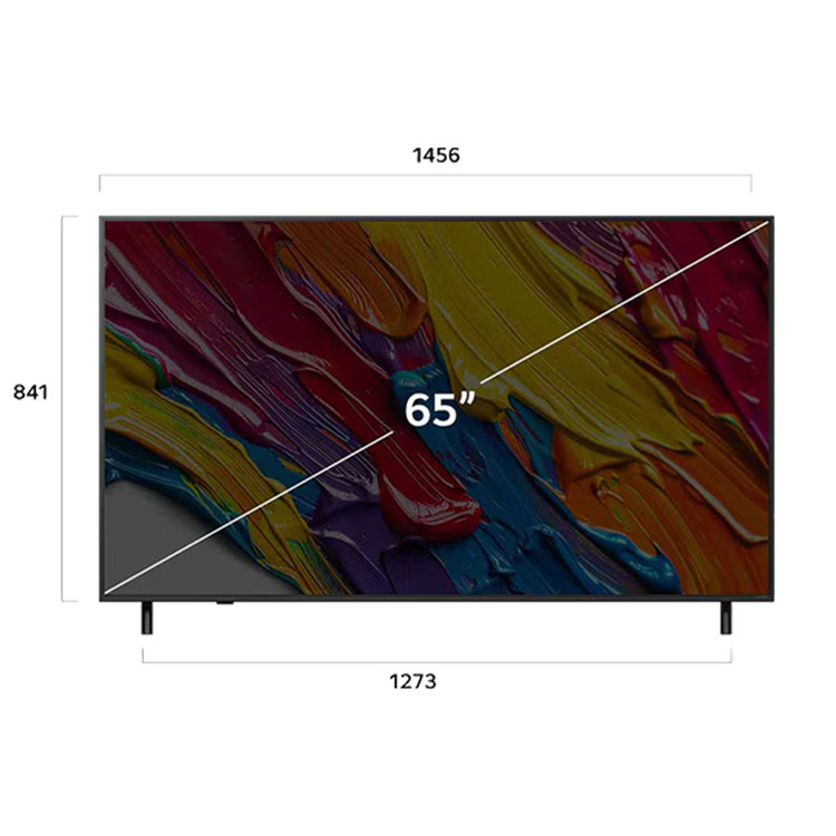 تلویزیون الجی مدل QNED82A سایز 75 اینچ 4K HDR Google TV
